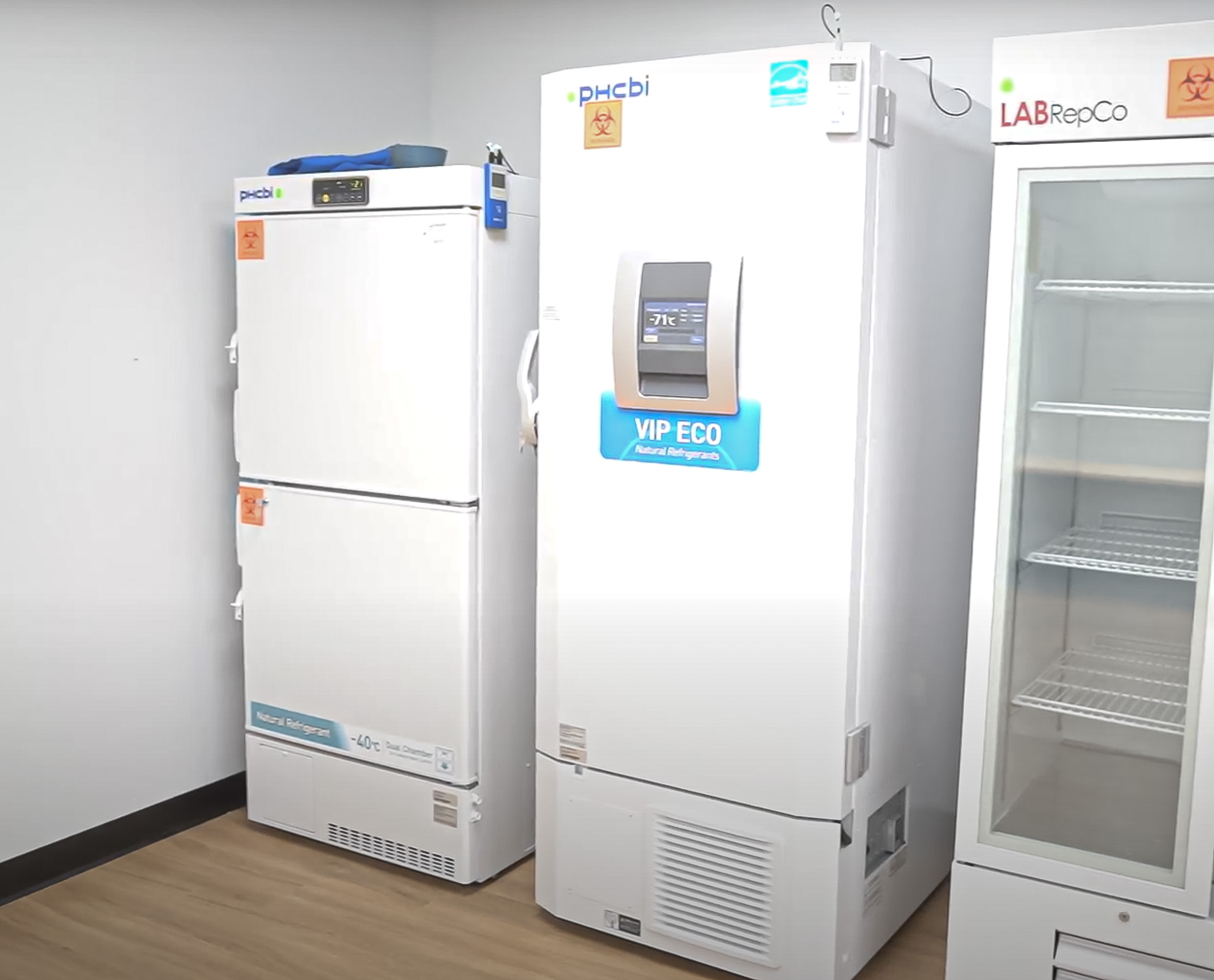 Medical-grade refrigeration and ultra-low temperature storage at Arrow Clinical Trials